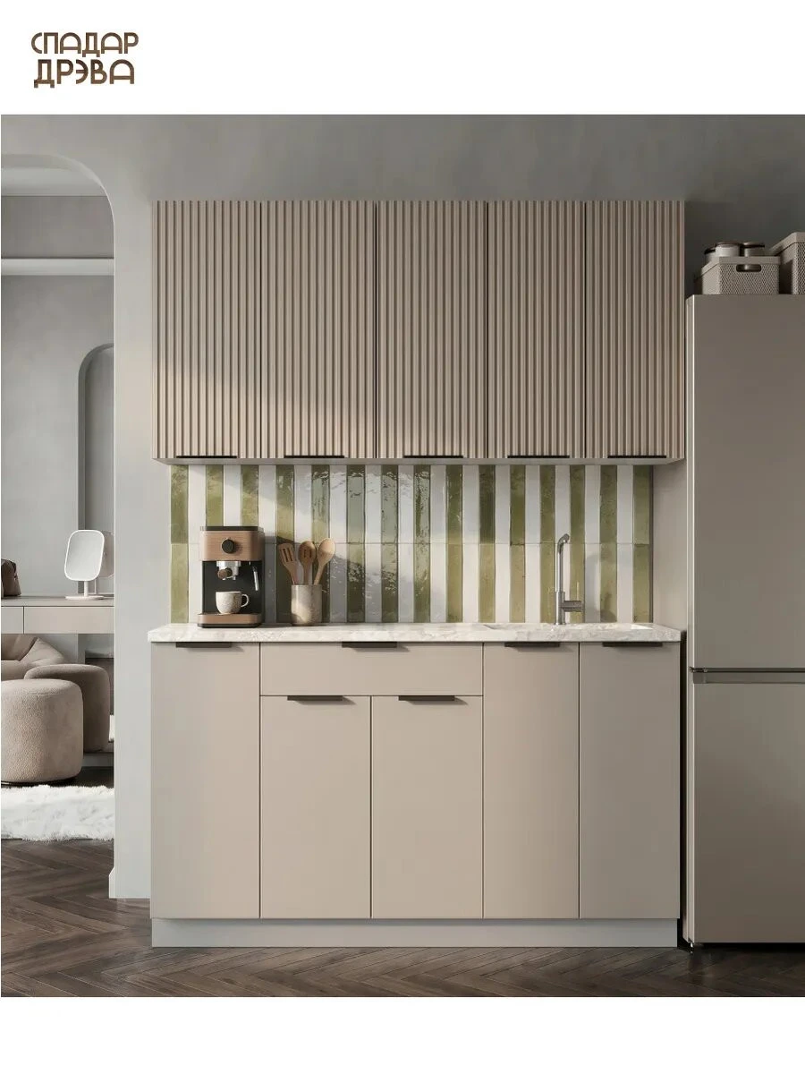 Кухонный гарнитур комплект готовый 1,4м